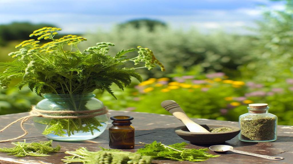 Jak stosować piołun na pasożyty?