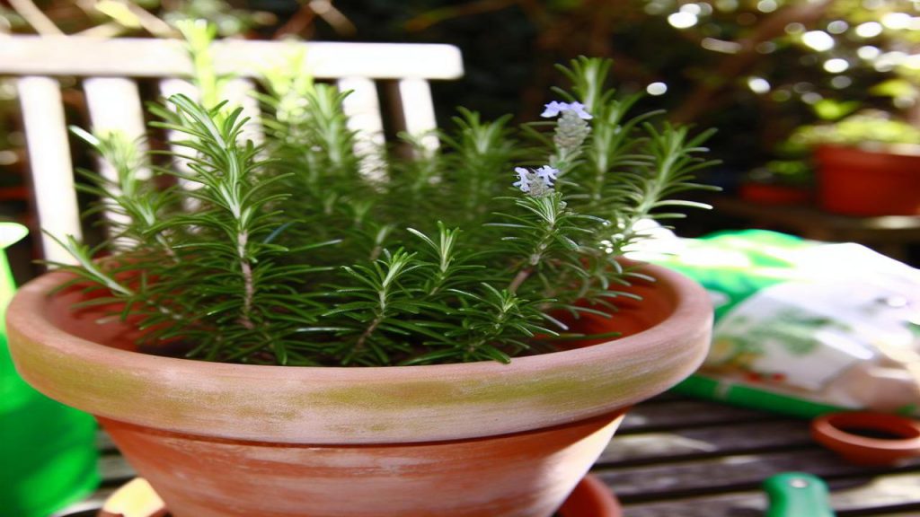 Jak uprawiać i pielęgnować rozmaryn w doniczce?